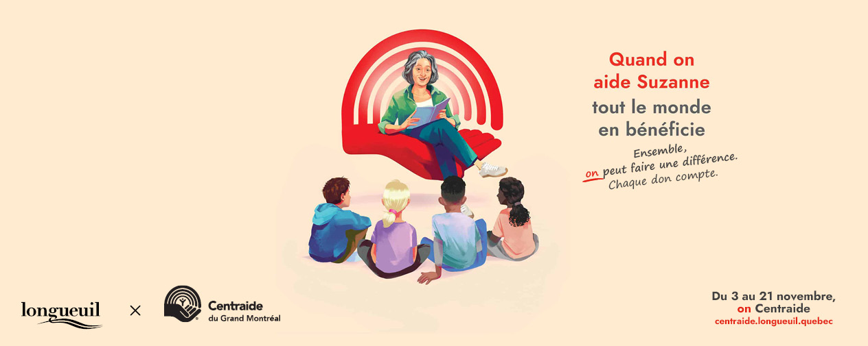 Quand on aide Suzanne, tout le monde en bénéficie.